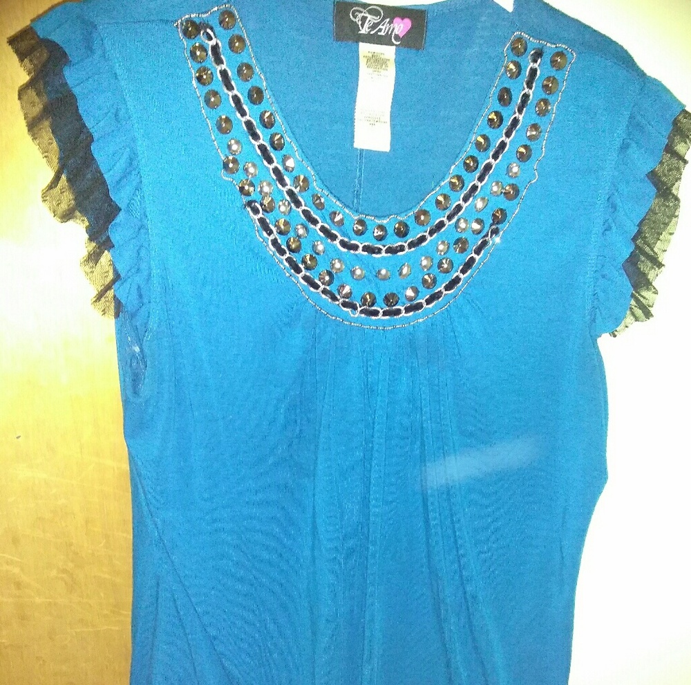 Embellished teanna Shirt